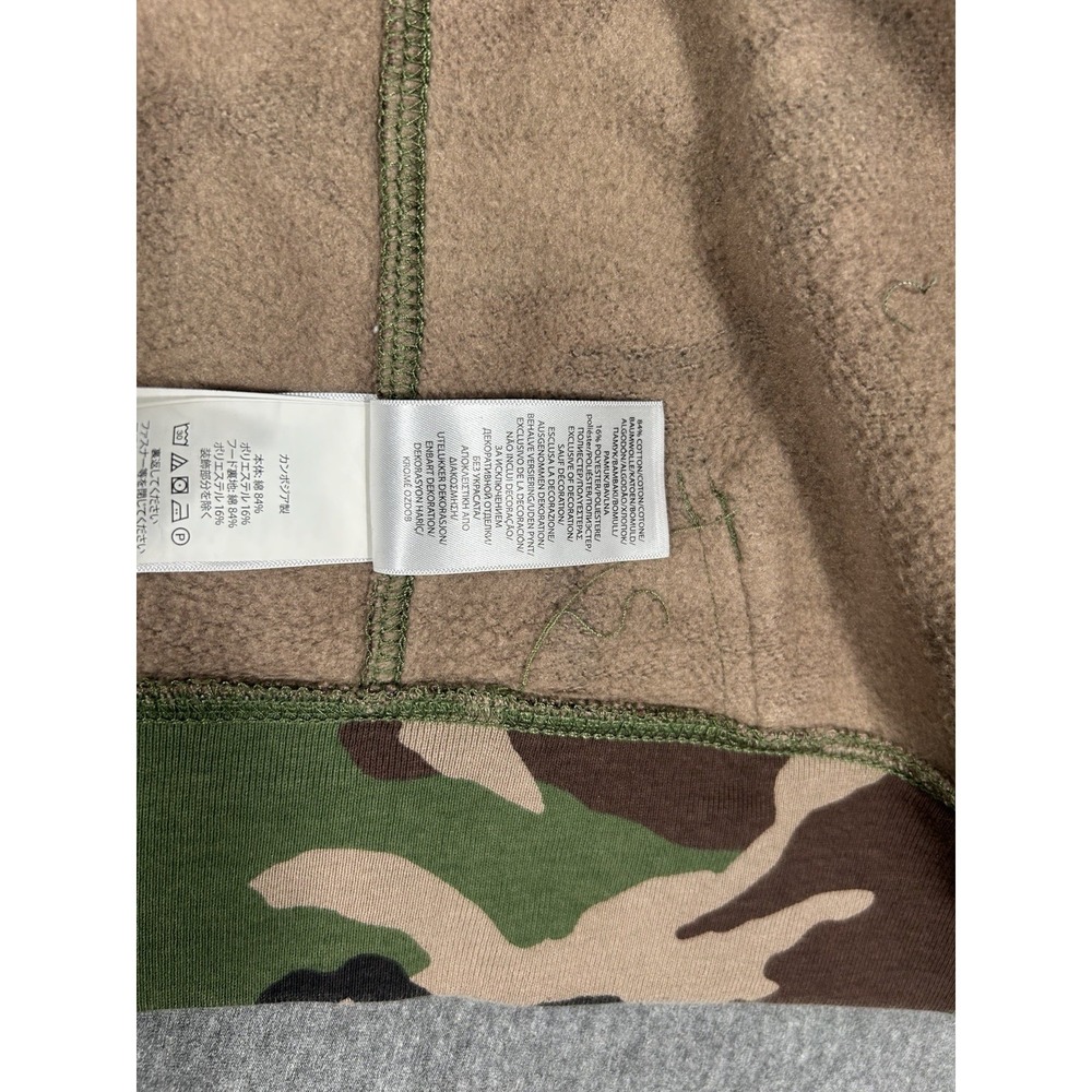 Polo Ralph Lauren Boys Camo Print Full-Zip Hoodie Fleece Size M (10-12) - Picture 6 of 11